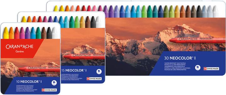 Immagine prodotto Caran d'Ache Neocolor I Metallschachtel (Multicolore, 30 x)