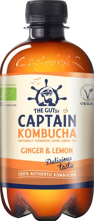 Image du produit Gutsy Captain Kombucha Gingembre Citron (1 x 40 cl)