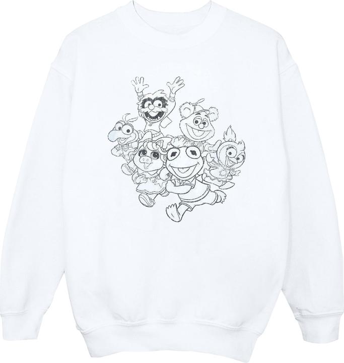 Produktbild Disney The Muppets Muppet Babies Mono Group Sweatshirt (XXL)