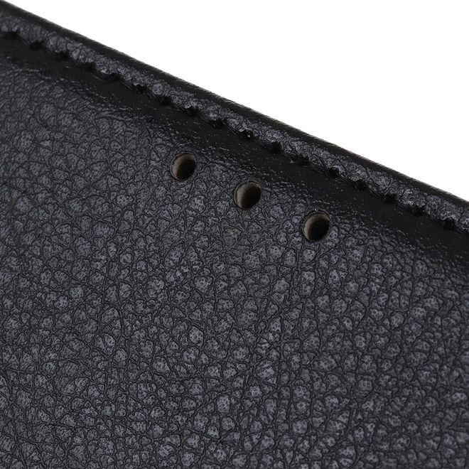 Produktbild MU Classic Litchi Leder Bookcover Series (LG K50s)