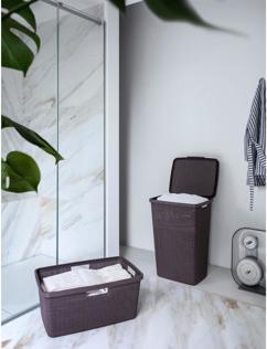 Image du produit Curver Panier à linge en jute 46L Deep Shadow (46 l)