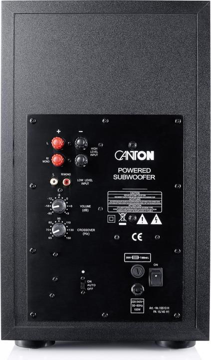 Immagine prodotto Canton Movie 165 (Set, 620 W)