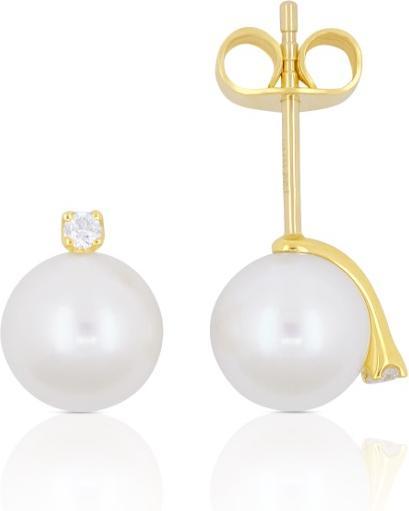 Muau Ohrringe (750/18K Gelbgold)