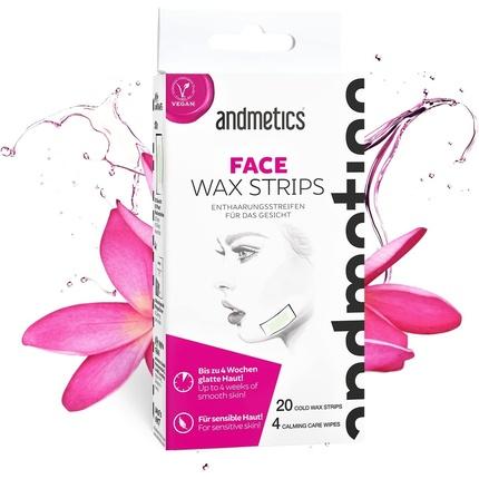 Produktbild Andmetics Gesicht Wachsstreifen (20 x)