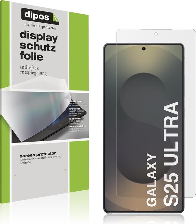 Image du produit Dipos Film de Protection d’écran Anti-reflet pour Samsung Galaxy S25 Ultra Enterprise Edition (1 pièce(s), Samsung Galaxy S25 Ultra)
