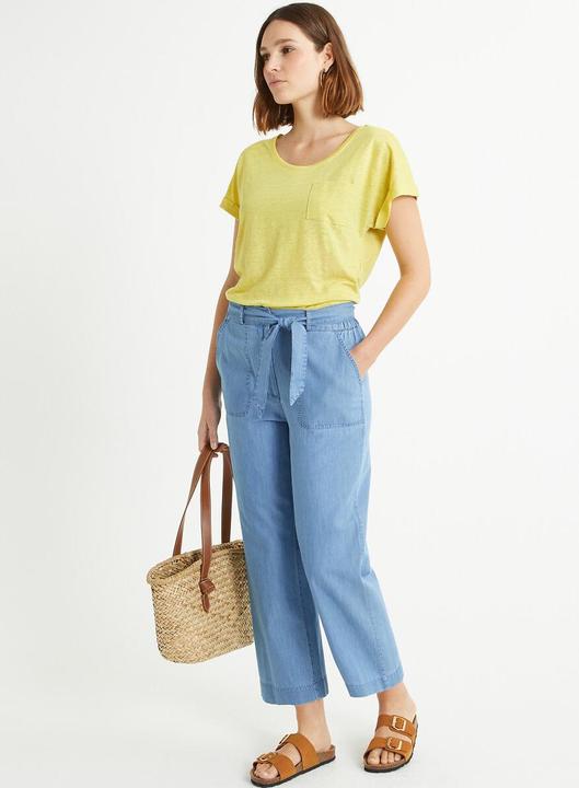 Produktbild Anne Weyburn Weite Hose aus Light-Denim (XS)