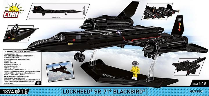 Produktbild Cobi Lockheed SR-71 Blackbird US Military Aircraft