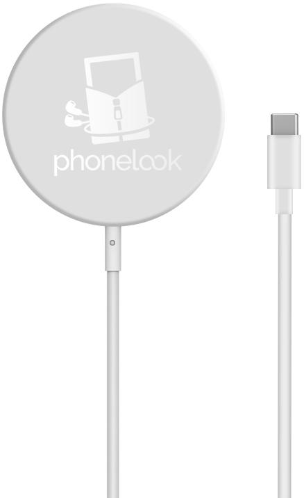 Immagine prodotto PhoneLook Adattatore di carica 15W magnetico MagSafe con porta USB-C lunghezza 1,80m (15 W)