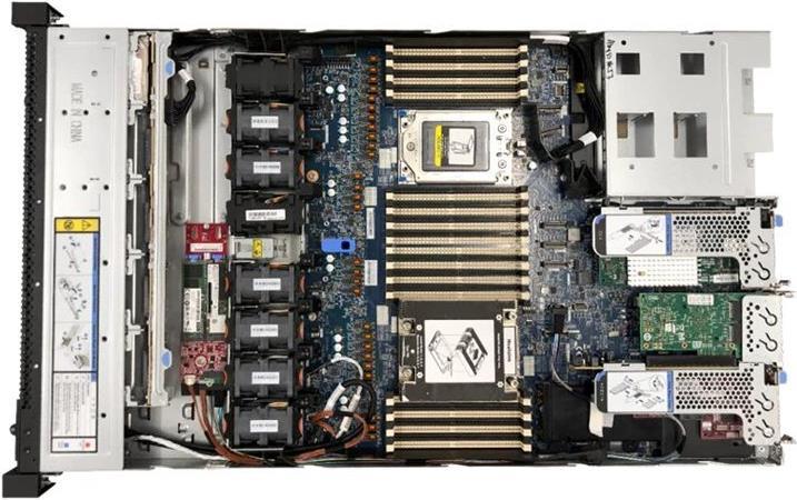 Produktbild Lenovo ThinkSystem SR645 (AMD Epyc 7303, 32 GB, Rack Server)