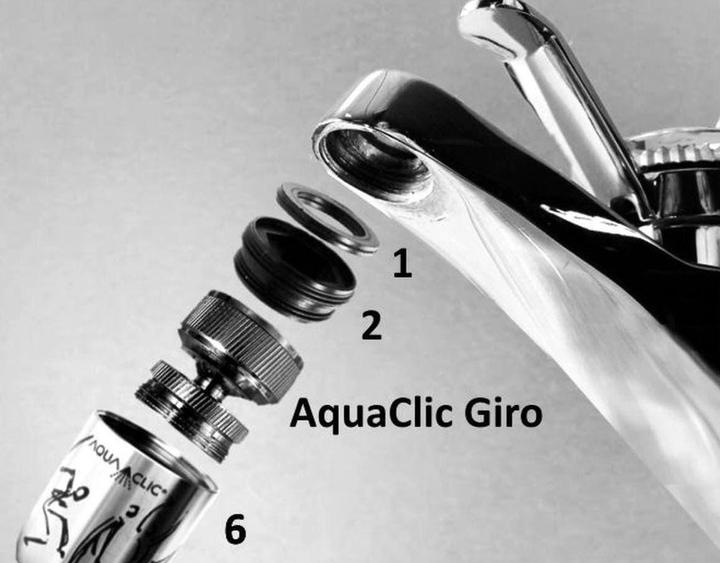 Produktbild aquaclic Giro Kugelgelenk für Wasserhahn