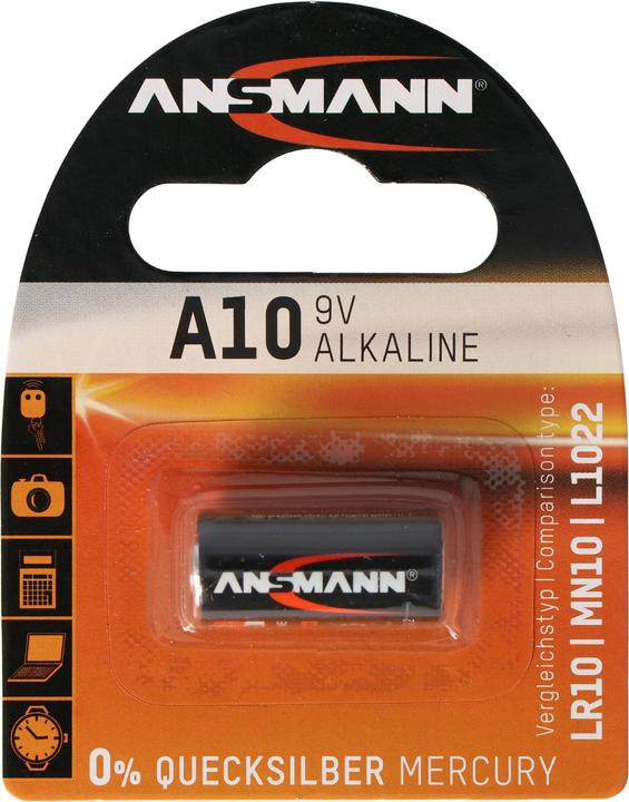 Produktbild GP Batteries GP Batterie GP10A, 9 Volt Alkaline High Voltage Battery (38 mAh)