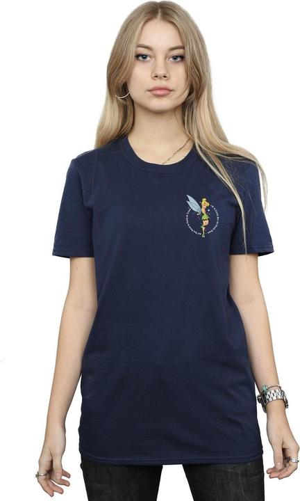 Immagine prodotto Disney Peter Pan Tinker Bell Boyfriend Fit Maglietta Ampia Donna (XL)