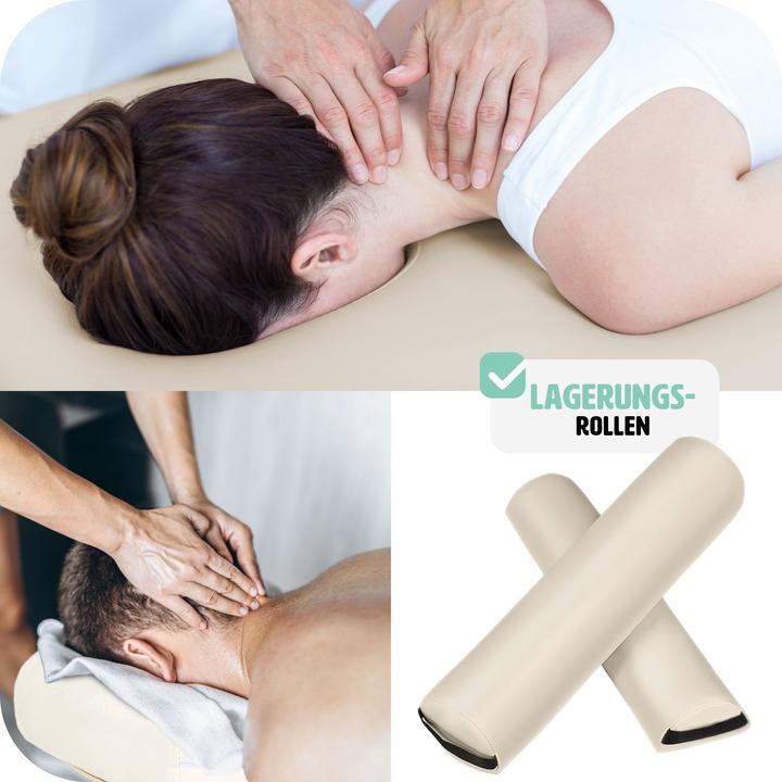Immagine prodotto tectake Set lettino da massaggio Freddi con rulli