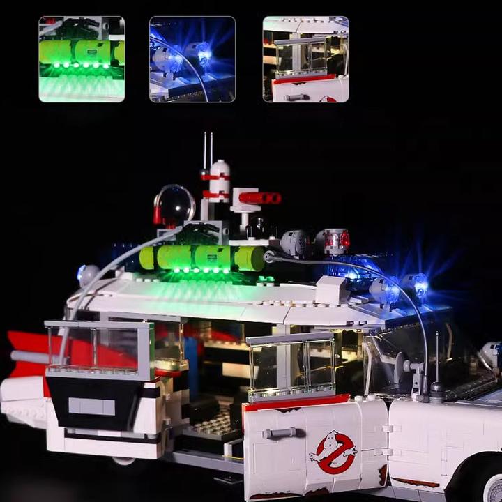 Produktbild BrickBling LED Licht Set für LEGO Ghostbusters: Auto ECTO-1 (10274) inkl. Fernbedienung