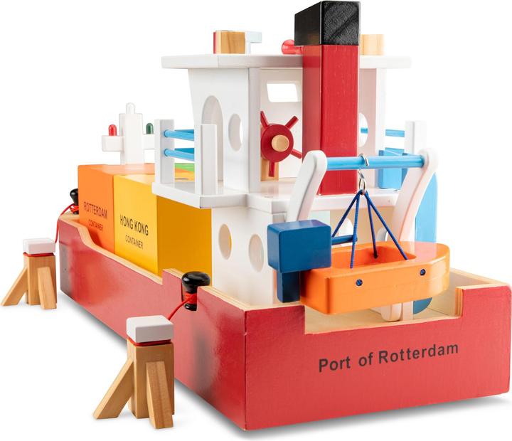 Produktbild New Classic Toys Containerschiff