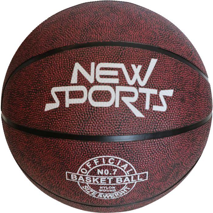 Produktbild New Sports Basketball schwarz Grösse 7, unaufgeblasen