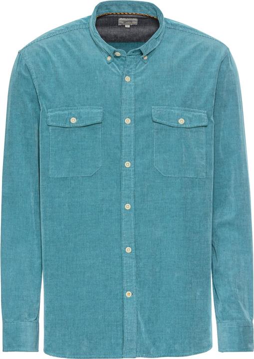 Camel Active Langarm Hemd in Regular Fit aus Cord (4XL)