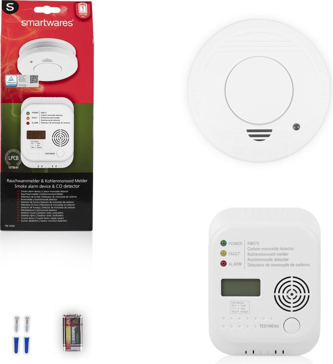 Actual product image Smartwares Set COMelder and alarm