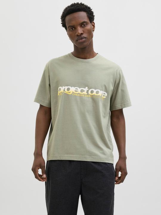 Actual product image Jack & Jones Gedruckt Rundhalsausschnitt T-shirt T-shirt (XL)