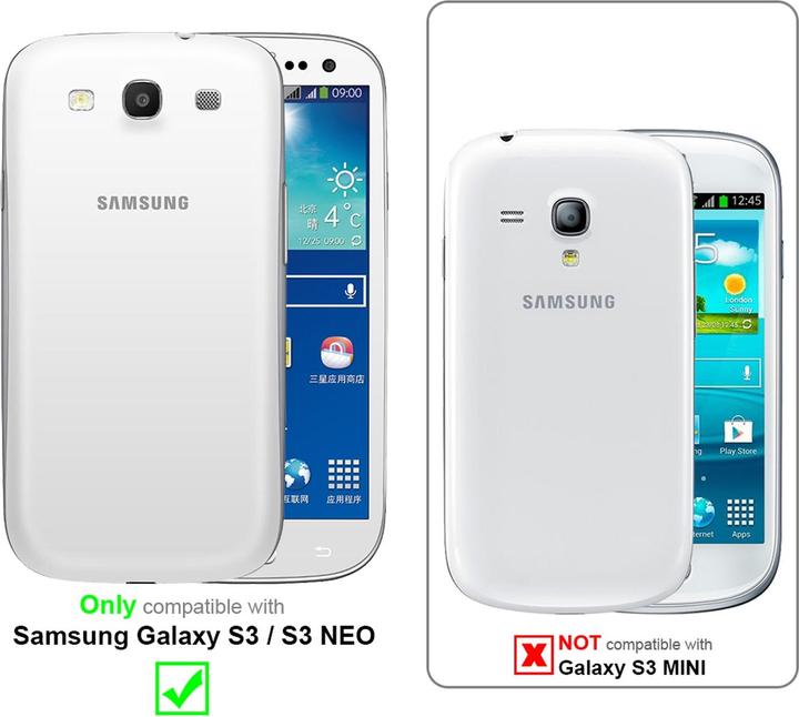 Immagine prodotto Cadorabo Copertina rigida con impronta Copertina (Samsung Galaxy S3 Neo, Samsung Galaxy S3)