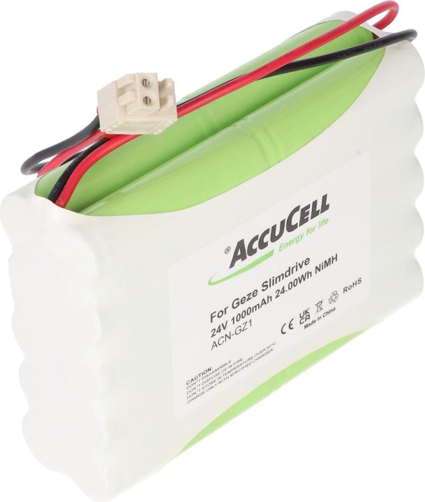 Produktbild XCell Akku Geze Slimdrive, AkkuPack 106863, 25020 (24 V, 900 mAh)