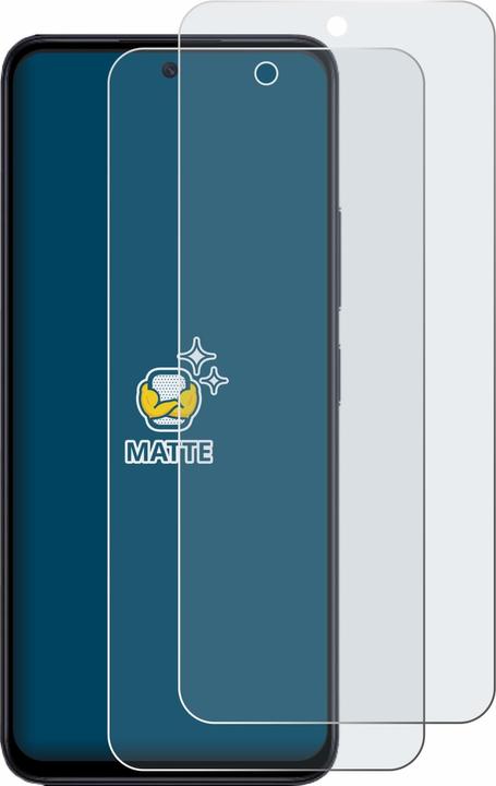 Actual product image BROTECT Anti-glare screen protector matt (2 Piece, Xiaomi Redmi 12)