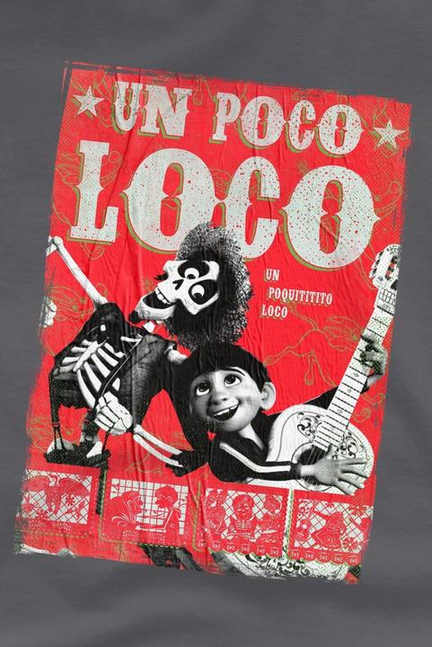 Actual product image La Maison du Coco Mens Un Poco Loco Hector Poster T-Shirt (L)