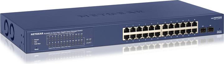 Actual product image Netgear GS724TP (24 Ports)