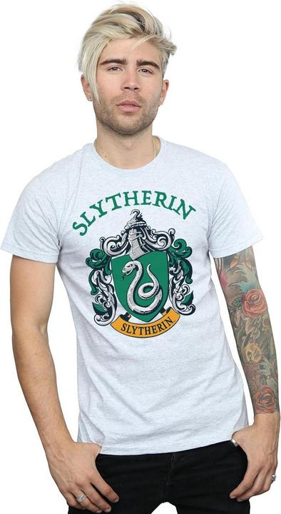 Actual product image Mens Slytherin Crest T-Shirt (3XL)
