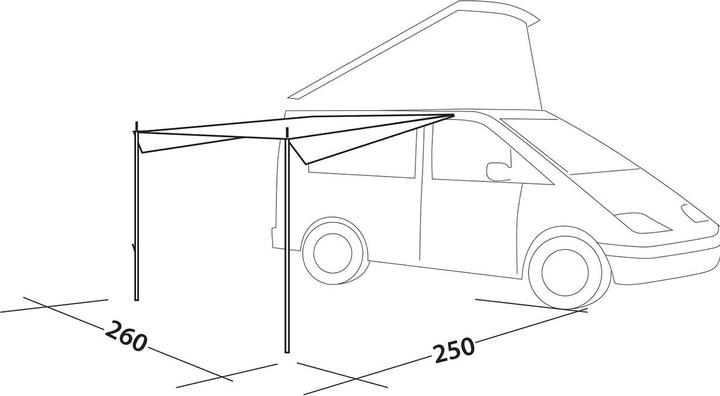 Actual product image Easy Camp Canopy (Tarp, 2.40 kg)