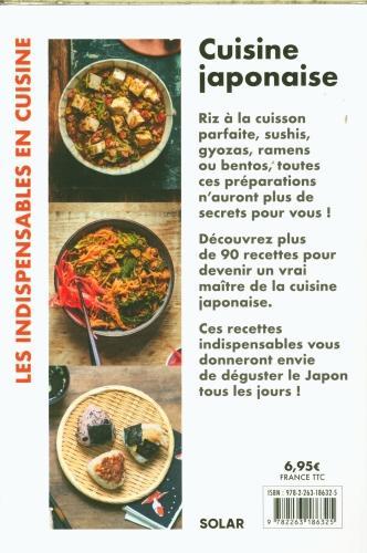 Image du produit Solar Cuisine japonaise (Français, Collectif, 2024)