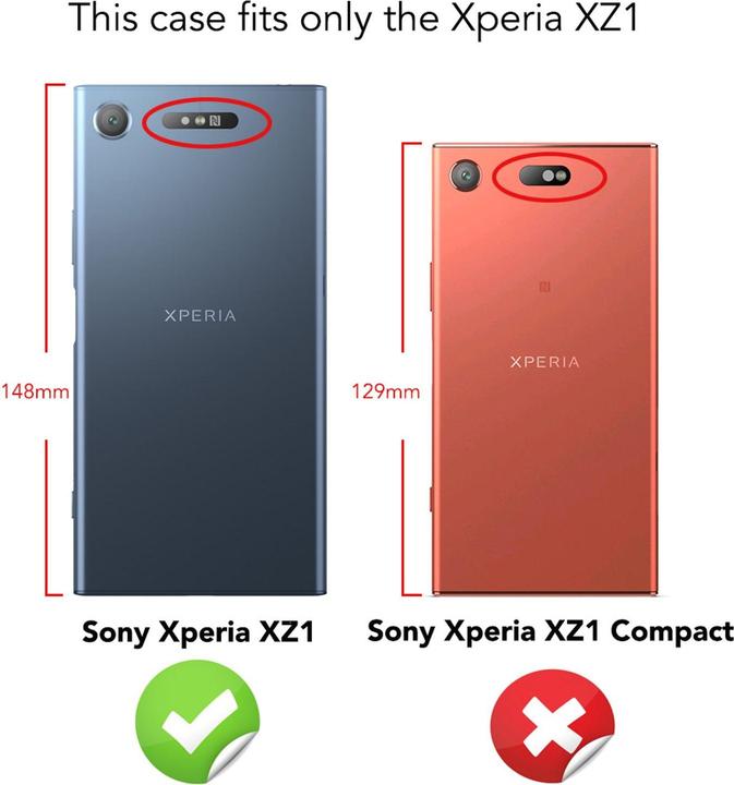 Produktbild Nalia Handyhülle (Sony Xperia XZ1)