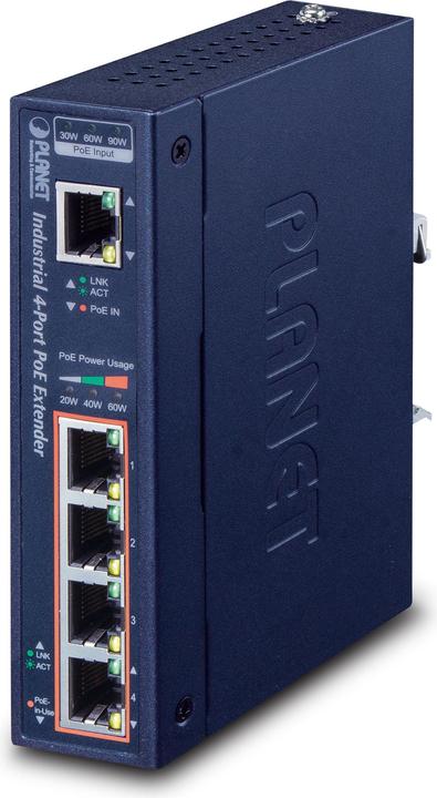 Actual product image Planet IPOE-E174 (4 Ports)