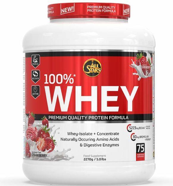 Image du produit All Stars 100% Whey (Chocolat, 1 pcs, 2270 g)