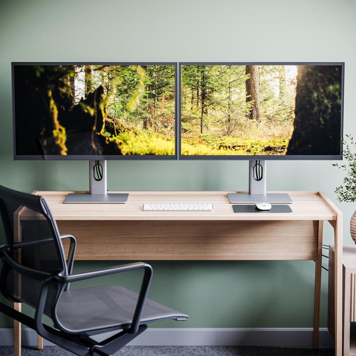 Actual product image Alogic 27F34KCPD LED display 68.6 cm (27 inch) 3840 x 2160 pixels 4K Ultra HD Silver (3840 x 2160 Pixels, 27")