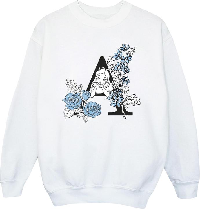 Produktbild Disney Mädchen Alice im Wunderland Brief A Sweatshirt (152, 158)