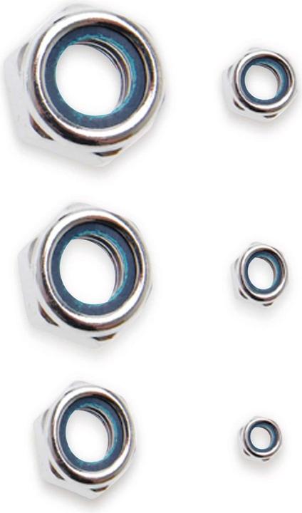 Actual product image BGS Hexagon Nut Assortment Self-Locking 146 pcs.