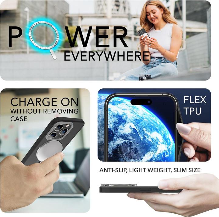 Produktbild Nalia Klare Transparente Silikon Hülle (Apple iPhone 14 Pro)