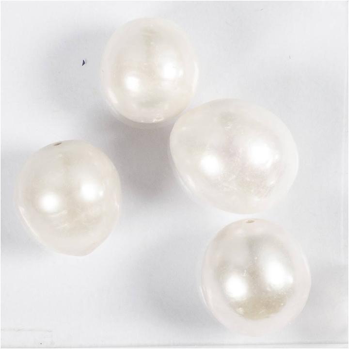 Produktbild Creative - Freshwater pearls, Perforated lengthwise, dia. 13-14 mm (632124)