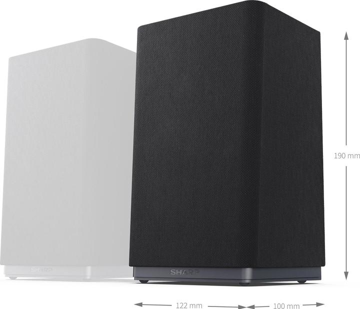 Actual product image Sharp AQUOS Wireless Surround Speakers | (1 pcs.)