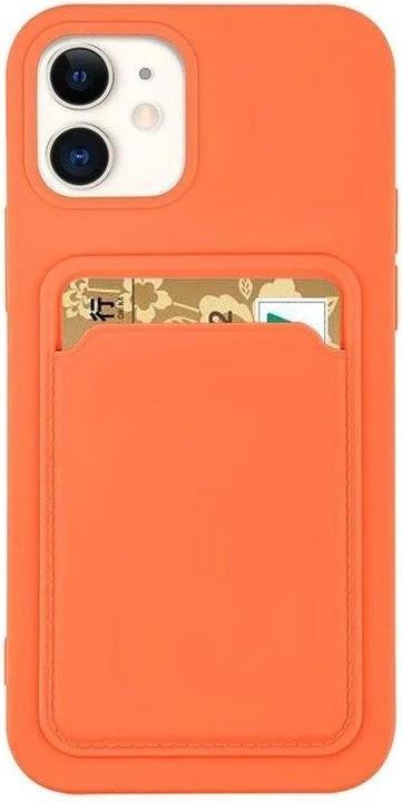 Immagine prodotto Hurtel Custodia per carte Custodia a portafoglio in silicone con slot per carte Documenti per iPhone 13 (Apple iPhone 13 Pro Max)
