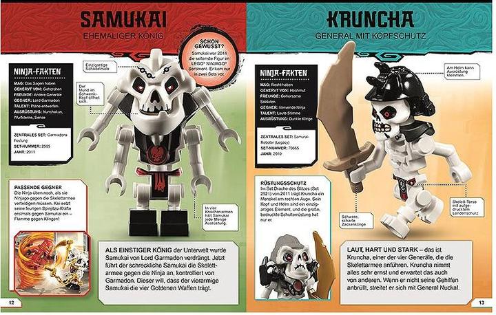 Immagine prodotto LEGO Ninjago - Lexikon der Minifiguren (Tedesco, Simon Hugo, Claire Sipi, 2021)