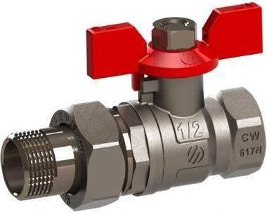 Valve SENA v./out. thread F1 / 2xM1 / 2 tr. rank. dismantled