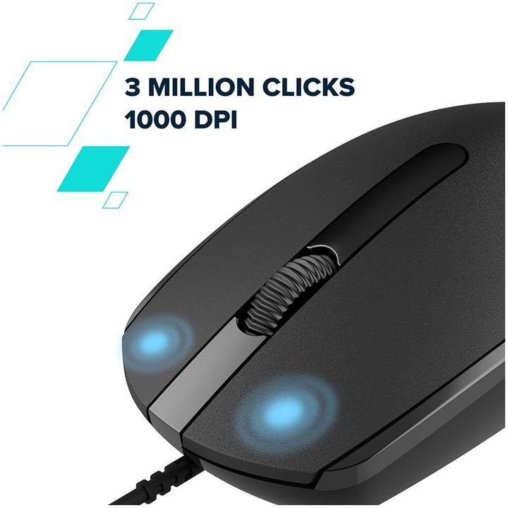 Immagine prodotto Canyon Computer mouse mouse M-10 Wired Dark grey (Senza fili)