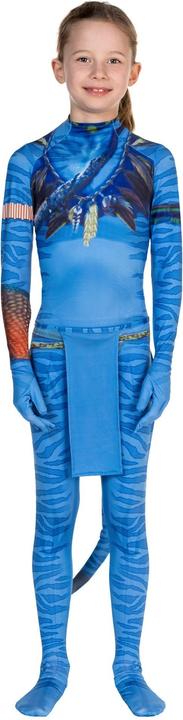 Produktbild Maskworld Blaue Stammeskriegerin Kostüm für Mädchen (134, 140)