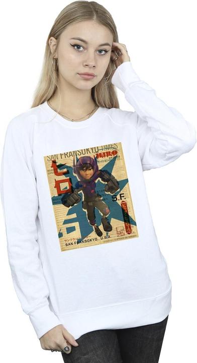 Produktbild Disney Big Hero 6 Baymax Hiro Newspaper Sweatshirt (L)