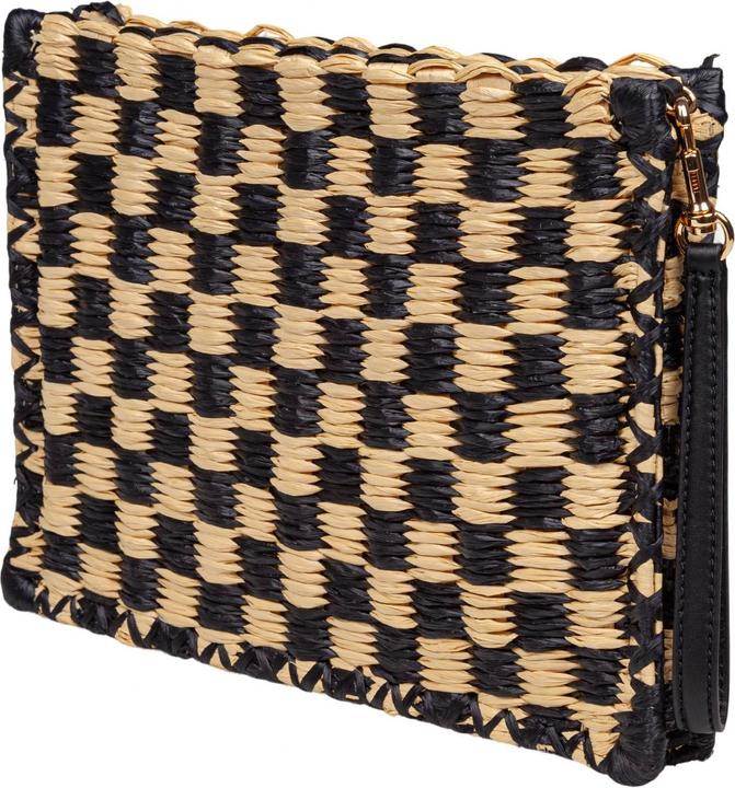Produktbild Tory Burch pouch ella in raffia in raffia natural and black color