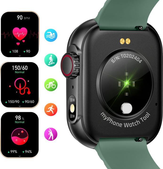 Produktbild Myphone Watch Tool Olive Green