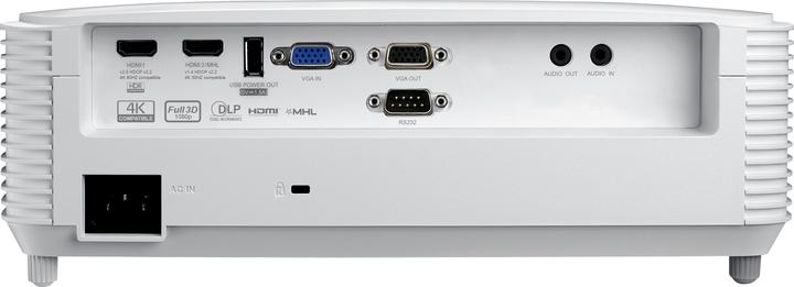 Image du produit Optoma Entrées 1 x HDMI 2.0 1 x HDMI 1.4a support 3D 1 x VGA YPbPr (Full HD, 4500 lm, 1.12 - 1.47:1)