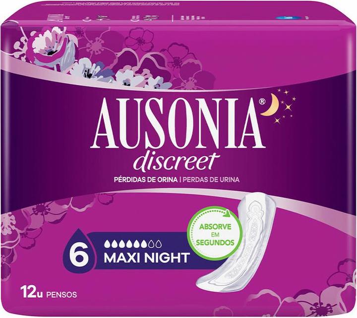 Ausonia Discreet Maxi Damenbinden 12 Stück